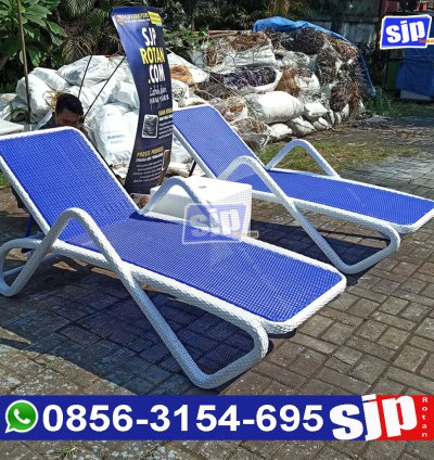 pabrik pengrajin sunbed daybedpool sun lounger kursi santai kolam renang rotan sintetis